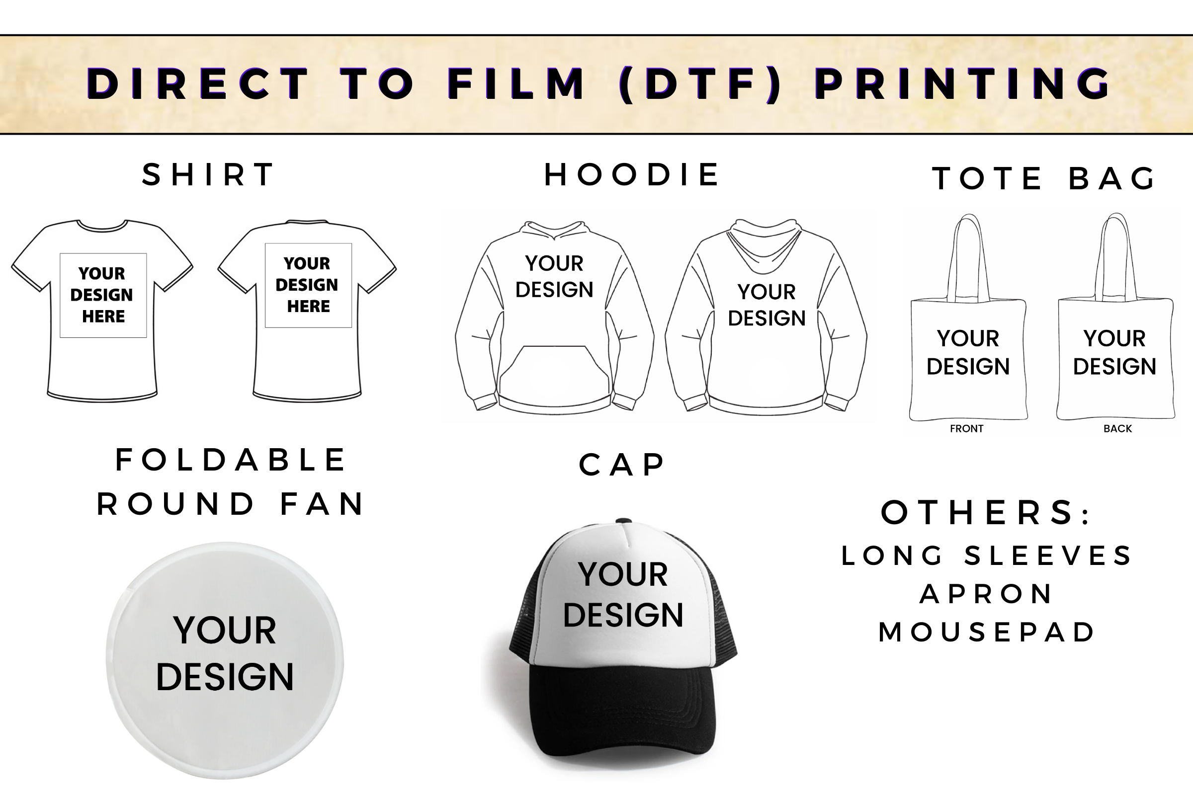 Direct To Film (DTF) Printing Products